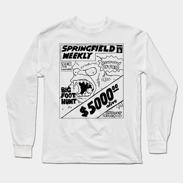 Springfield Weekly Long Sleeve T-Shirt by TeeAguss